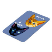 Flexible Sweetie & Beep Cat Magnet (Côté Gauche)