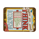 Flexible T.H.I.N.K. Magnet (Horizontal)