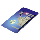 Flexible Tasch Mahal Indien Premium Flexi Magnet 4 (Côté Gauche)
