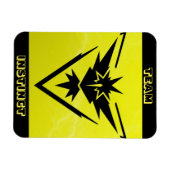 Flexible Team Instinct POGO Raid Car Magnet (Horizontal)