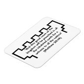 Flexible Témoin de Jéhovah Watchtower Matthieu 24:14 Magnet (Côté Gauche)