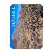 Flexible Tenerife Mount Teide view fridge magnet (Vertical)
