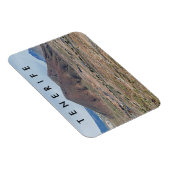 Flexible Tenerife volcanic landscape fridge magnet (Côté Droit)