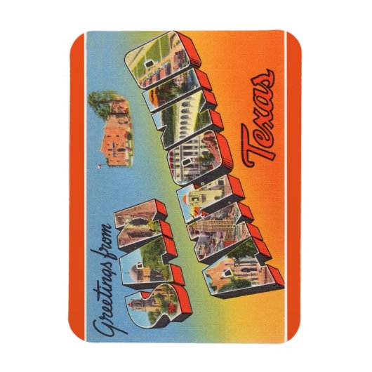 Flexible Texas, San Antonio Magnet (Vertical)