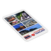Flexible Thaïlande - I Love - Magnet (Côté Droit)