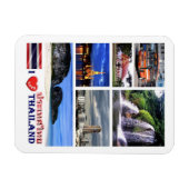 Flexible Thaïlande - I Love - Magnet (Horizontal)