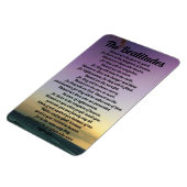 Flexible The Beatitudes Refrigerator Magnet (Côté Gauche)