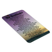 Flexible The Beatitudes Refrigerator Magnet (Côté Droit)