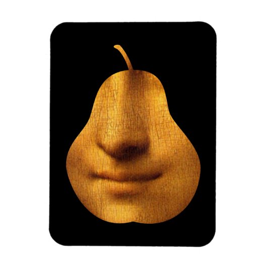 Flexible The Mona Lisa's Smile Photo Magnet (Vertical)