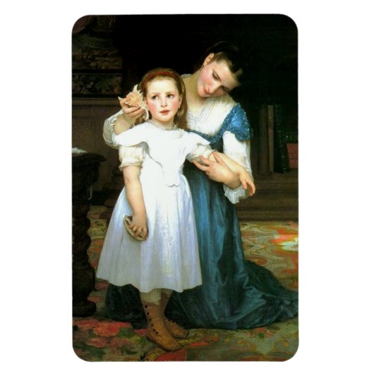 Flexible "The Shell" Magnet William-Adolphe Bouguereau (Vertical)