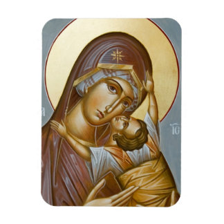 Flexible Theotokos Kardiotissa Magnet
