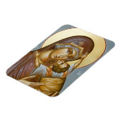 Flexible Theotokos Kardiotissa Magnet (Côté Gauche)