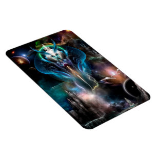 Flexible Thera Queen Of The Galaxy Photo Magnet