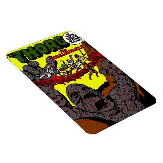 Flexible "THORG" Classic Comics Magnet (Côté Droit)
