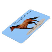 Flexible Thoroughbreds Rock Premium Magnet (Côté Gauche)