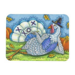 FLEXIBLE TIC TAC TOE TURQUIE, MERCI BIRD MAGNET