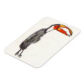 Flexible Toucan Kids Art Magnet (Côté Gauche)