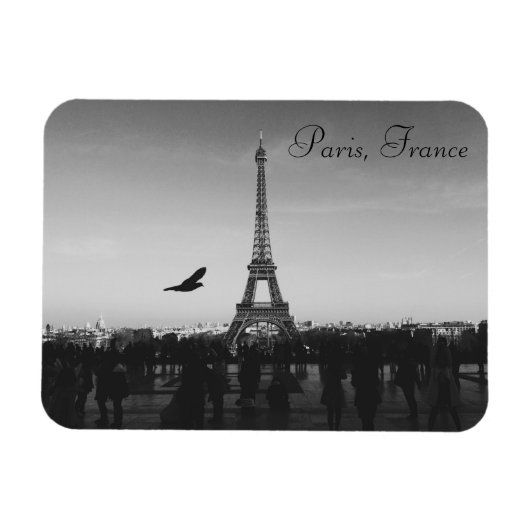 Flexible Tour Eiffel, Paris, France Magnet (Horizontal)