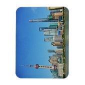 Flexible Tour Perle Orientale - Shanghai, Chine - Magnet (Vertical)