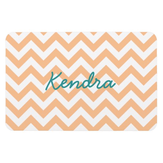 Flexible Trendy Chevron Premium Magnet (Horizontal)
