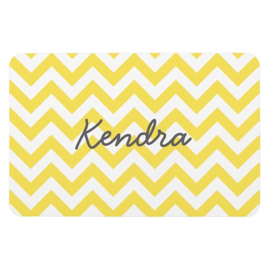 Flexible Trendy Chevron Premium Magnet (Horizontal)