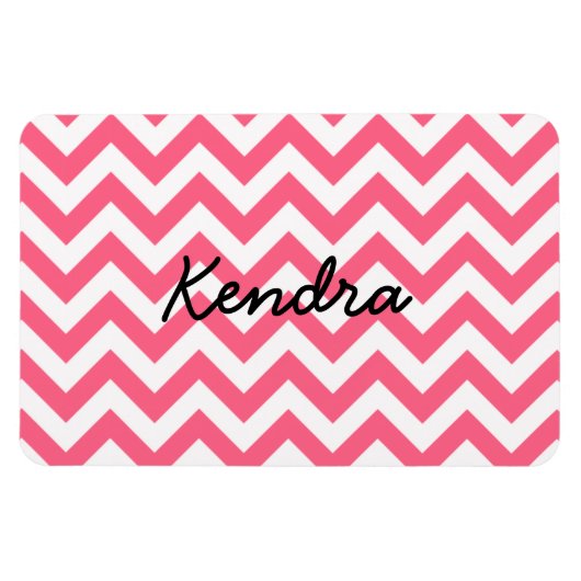 Flexible Trendy Chevron Premium Magnet (Horizontal)
