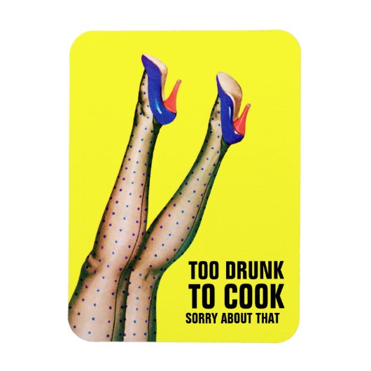 Flexible Trop ivre Pour Cuire Du Magnet Flexi (Vertical)