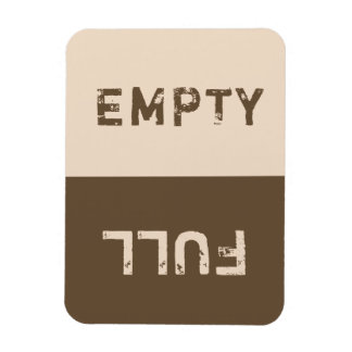 Flexible Tumble Dryer or Dishwasher magnet Full/Empty