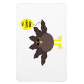 Flexible Turquie Heure Thanksgiving Magnet (Vertical)