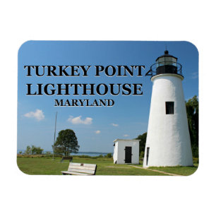 Flexible Turquie Point Phare, Maryland Flexi Magnet