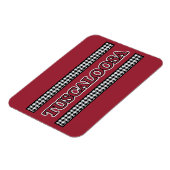 Flexible Tuscaloosa Houndstooth - Magnet (Côté Gauche)