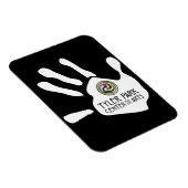 Flexible Tyler Centre for the Arts Car Magnet (Côté Droit)