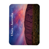 Flexible Uluru à Sunset Magnet (Vertical)