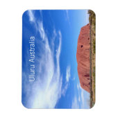 Flexible Uluru Australia Magnet (Vertical)