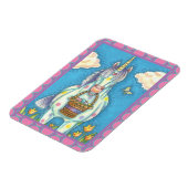 FLEXIBLE UNICORNE DE PANIER DE PÂQUES, MAGNET DE CHEVAL EN (Côté Gauche)