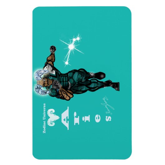 Flexible Univers Zodiac - Aries Magnet (Vertical)