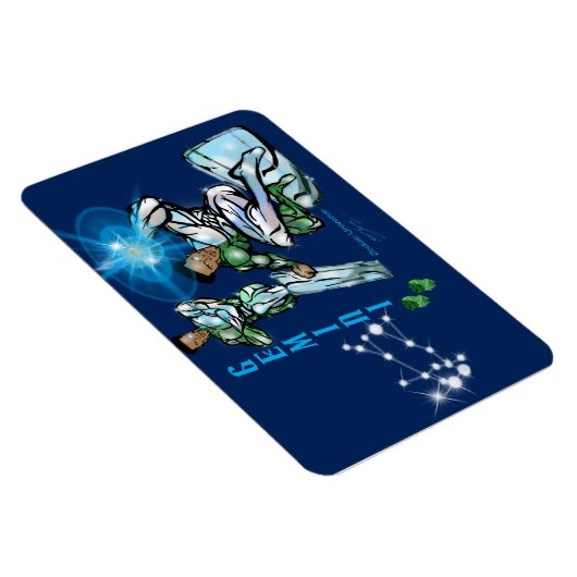 Flexible Univers Zodiac - Magnet Gemini (Côté Droit)