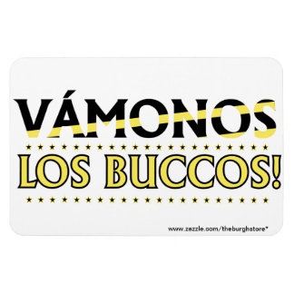 Flexible VAMONOS Los Buccos ! Magnet ! avec l'adresse du ma