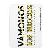 Flexible VAMONOS Los Buccos ! Magnet ! avec l'adresse du ma (Vertical)