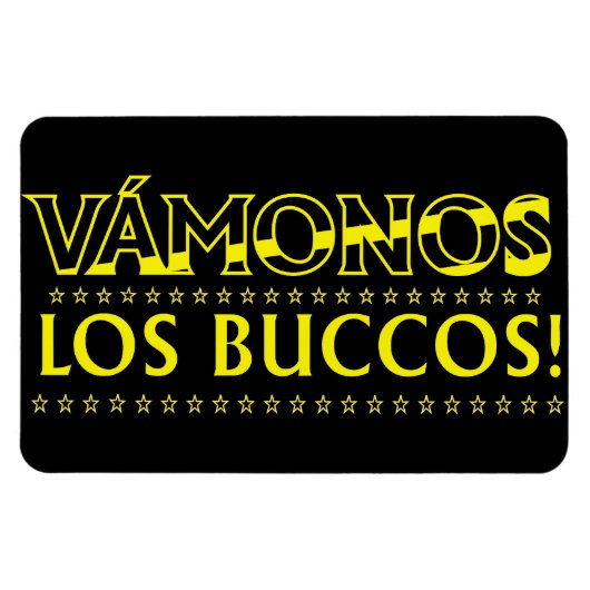 Flexible Vamonos Los Buccos Magnet - Bonjour ! (Horizontal)