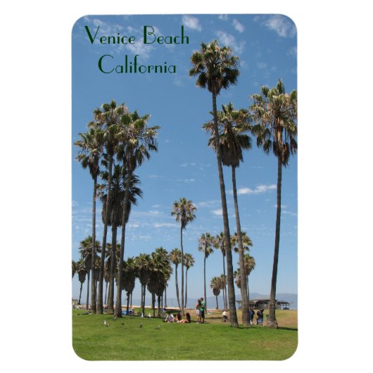Flexible Venice Beach Premium Magnet ! (Vertical)