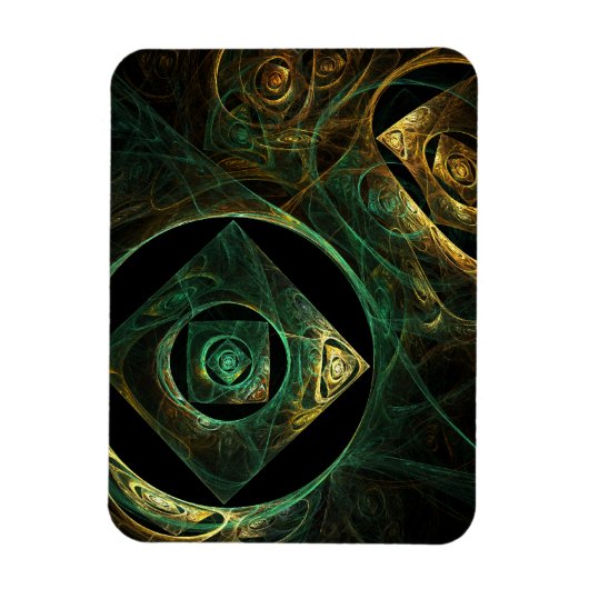 Flexible Vibrations magiques Magic Art Abstrait Magnet Prem (Vertical)