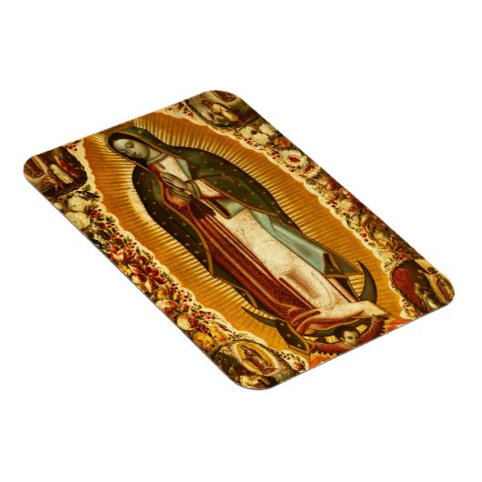 Flexible Vierge de Guadalupe Notre Dame Marie Magnet (Côté Droit)