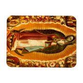 Flexible Vierge de Guadalupe Notre Dame Marie Magnet (Horizontal)