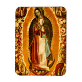 Flexible Vierge de Guadalupe Notre Dame Marie Magnet (Vertical)