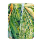 Flexible Vignobles Vignoble Peinture Magnet (Vertical)