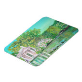 Flexible Villa Borghese Park, Rome - Premium Flexi Magnet (Côté Gauche)