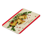 Flexible Vintage Christmas Bells Magnet (Côté Gauche)