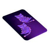 Flexible Violet Kitten Twins 2 Magnet (Côté Droit)