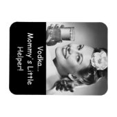 Flexible Vodka, la petite aide de maman ! Magnet (Horizontal)